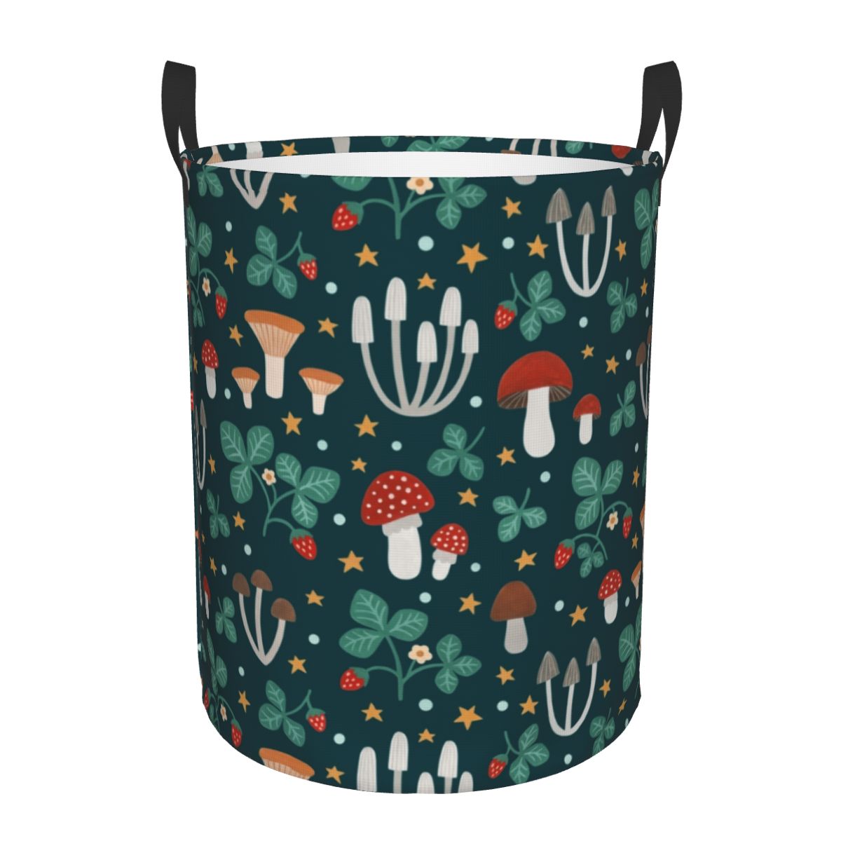 Baby Nursery Laundry Hamper - Sihirli orman çamaşır sepeti katlanabilir Psychedelic