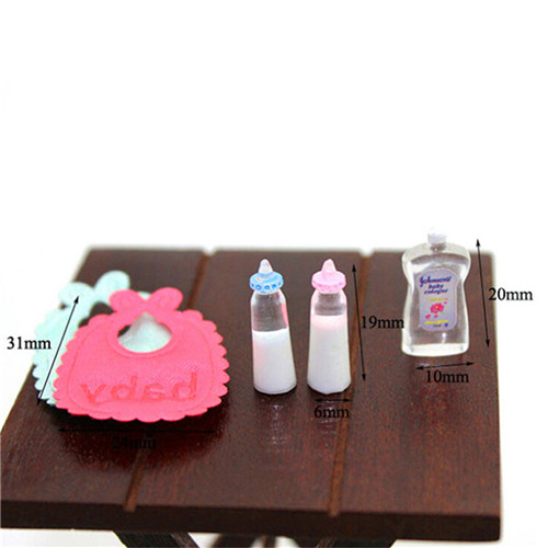 Baby Nursery Sets - 1:12 Bebek Evi Minyatür Bebek Şişeleri