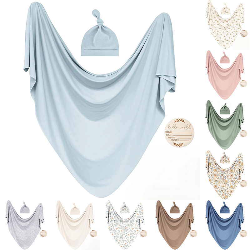 Baby Nursery Sets - Bebek Kundaklama Battaniyeleri ve Uyumlu Bere