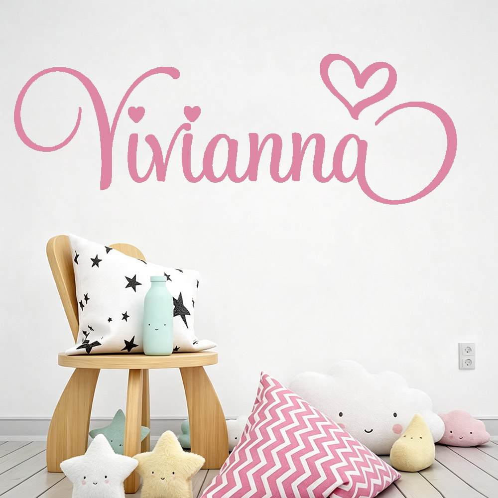 Baby Nursery Decals - Çocuk Odaları İçin Duvar Çıkartmaları Kişiselleştirilmiş