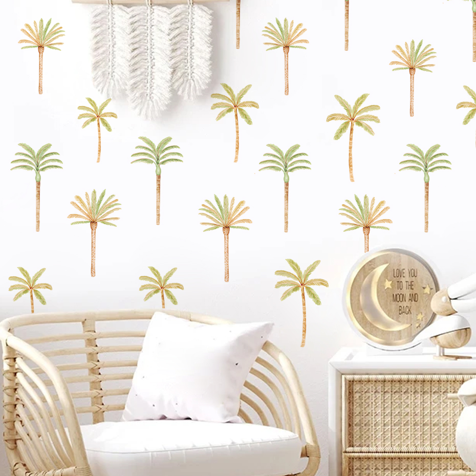 Boho hindistan cevizi palmiye  - Baby Girl Nursery Quotes incelemesi ve fiyatı