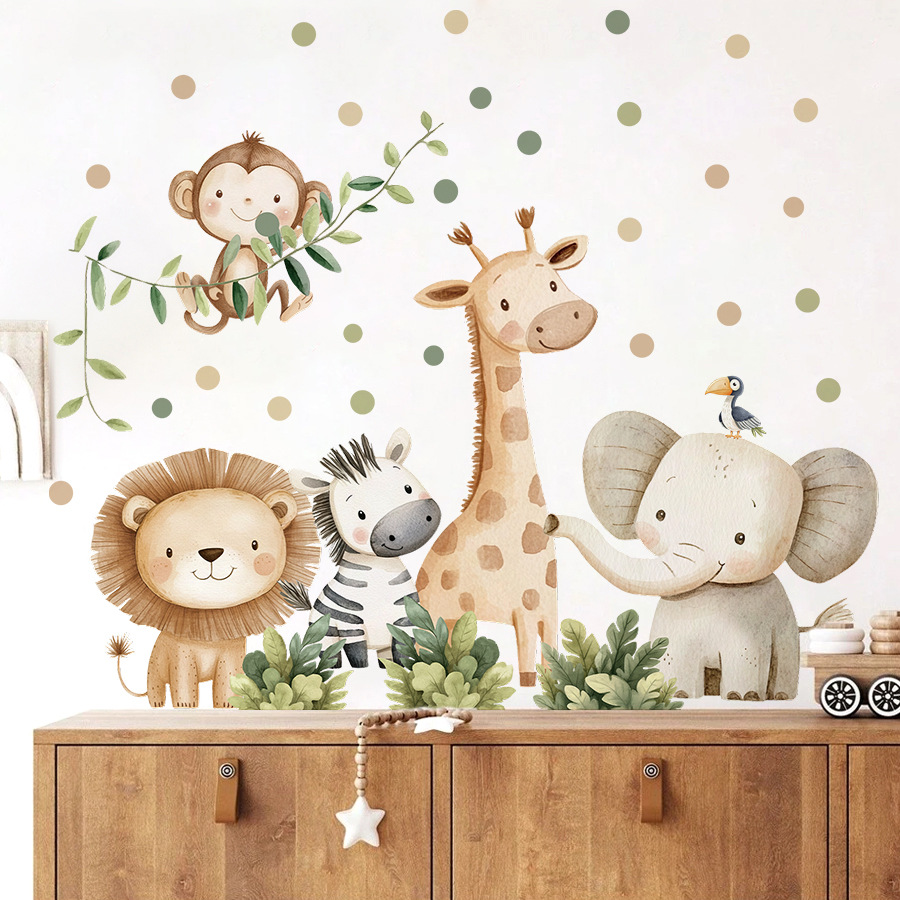 Boho Orman Hayvanları duvar çı - Baby Nursery Needs incelemesi ve fiyatı