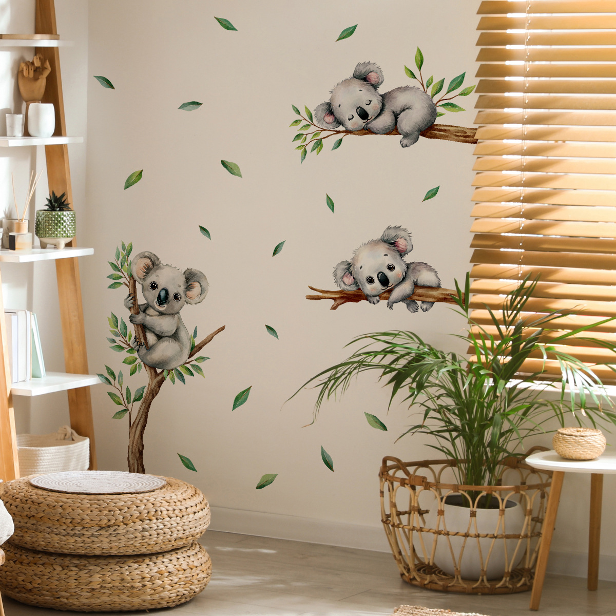 Karikatür Koala Tırmanma Ağacı - Baby Nursery Decals incelemesi ve fiyatı