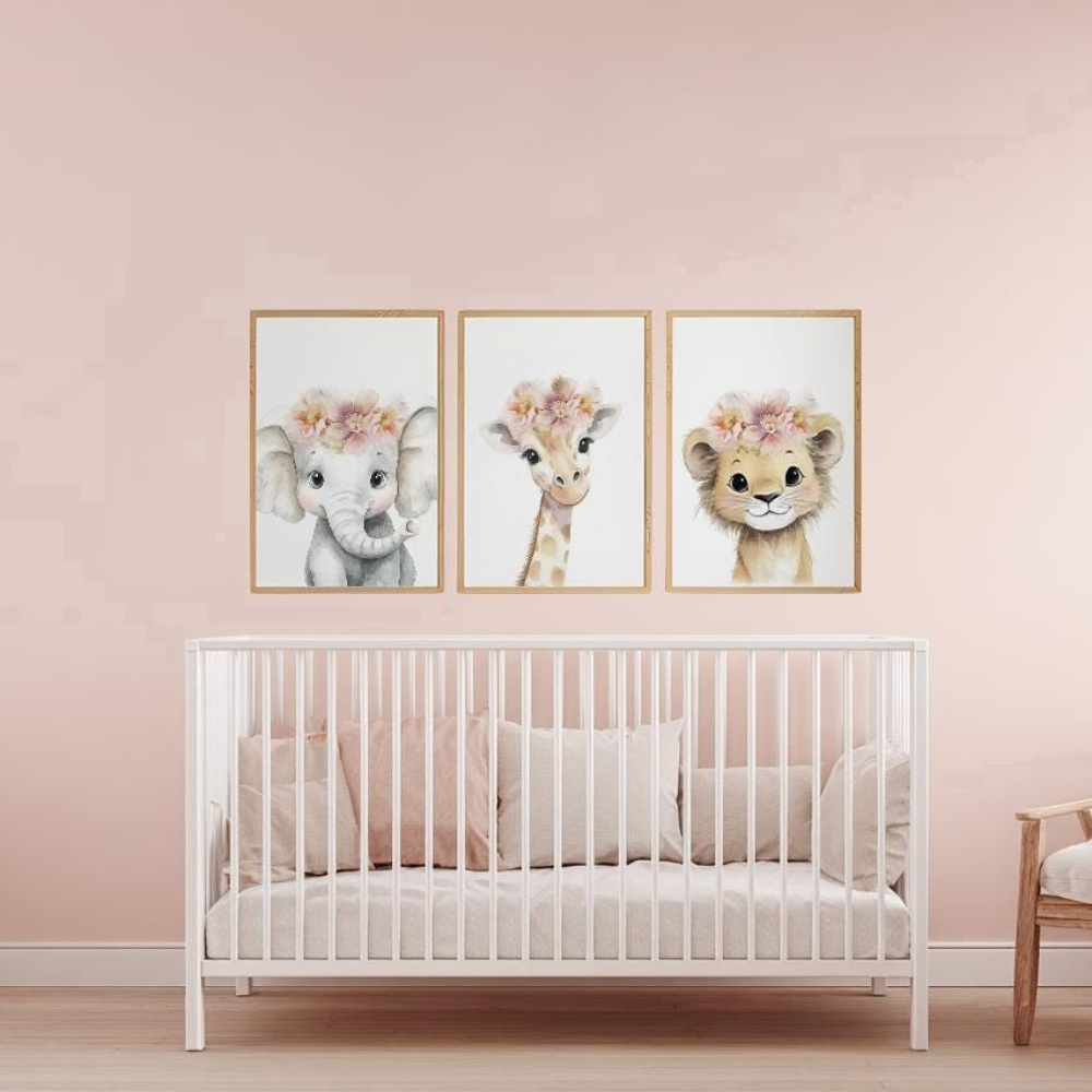 Bebek Kız Odası Duvar Sanatı S - Baby Nursery Sets incelemesi ve fiyatı
