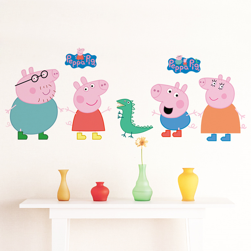 Karikatür Peppa Domuz Duvar Çı - Baby Nursery Decals incelemesi ve fiyatı