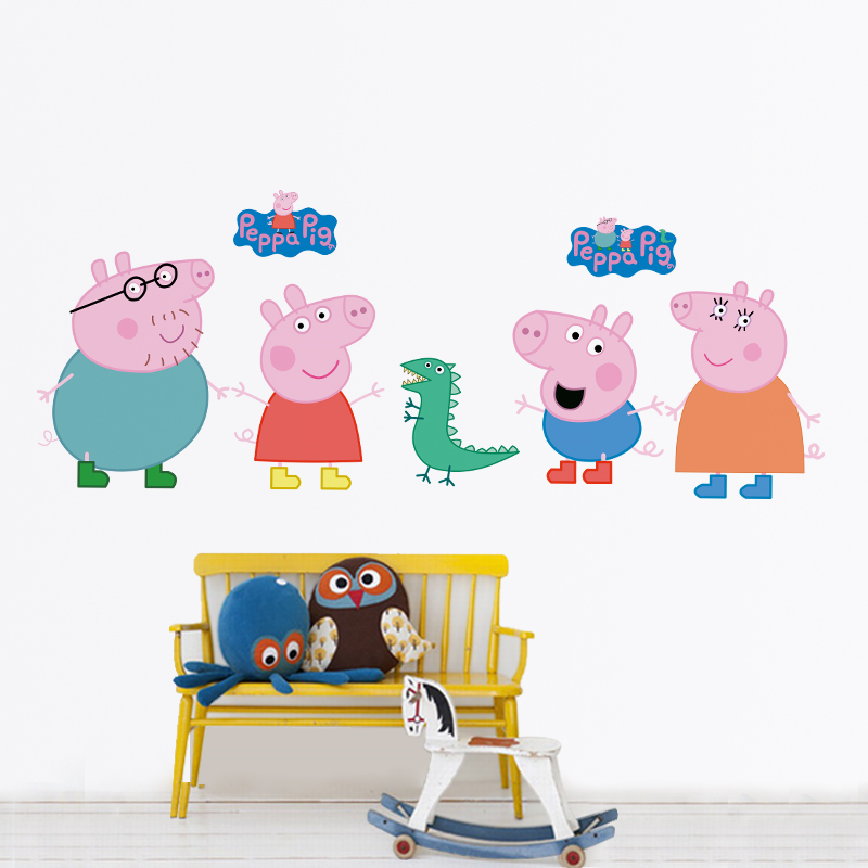 Karikatür Peppa Domuz Duvar Çı - Baby Nursery Decals incelemesi ve fiyatı