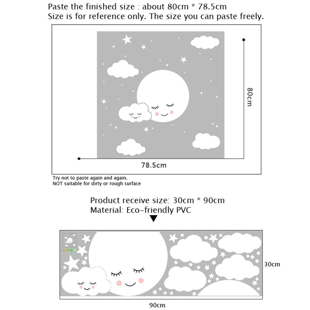 Beyaz Karikatür Gülümseyen Bul - Baby Nursery Mural Wallpaper incelemesi ve fiyatı