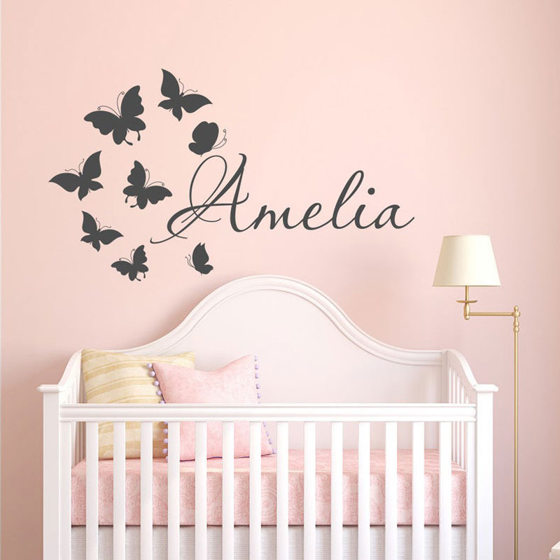 Kişiselleştirilmiş Kız Adı Kar - Baby Nursery Mural Wallpaper incelemesi ve fiyatı
