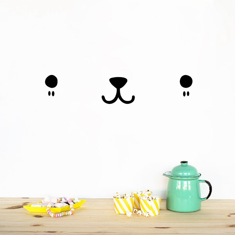 Sevimli Kawaii yüzü duvar sana - Baby Nursery Needs incelemesi ve fiyatı