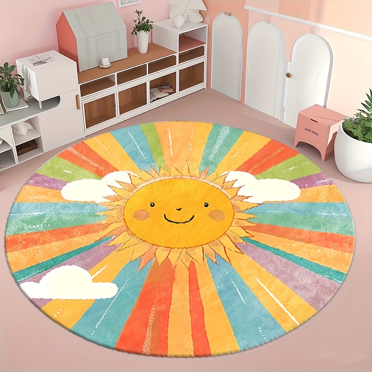 Sevimli Peluş Yuvarlak Güneş G - Baby Nursery Themes Girl incelemesi ve fiyatı