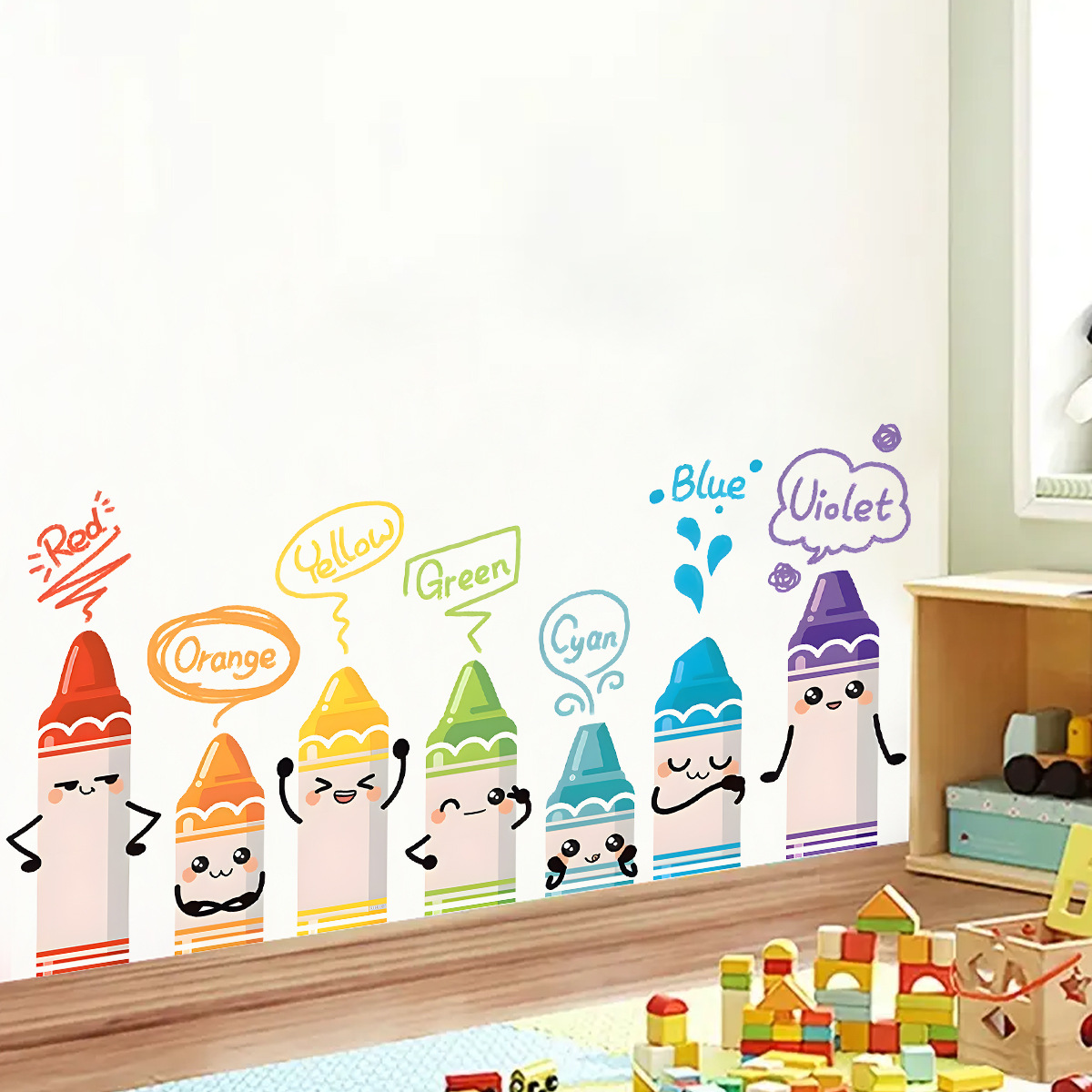 Karikatür sevimli renkli mum b - Baby Nursery Needs incelemesi ve fiyatı