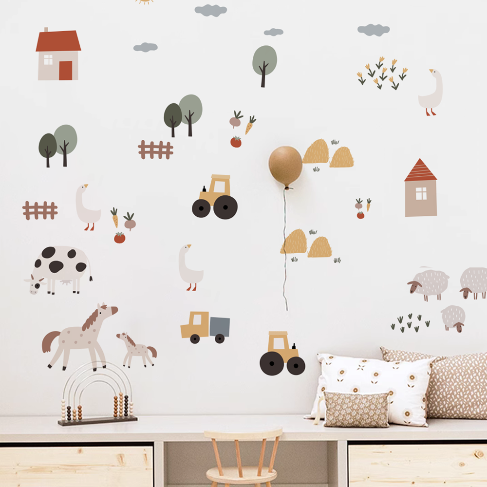 Boho Karikatür Sevimli Inekler - Baby Nursery Needs incelemesi ve fiyatı