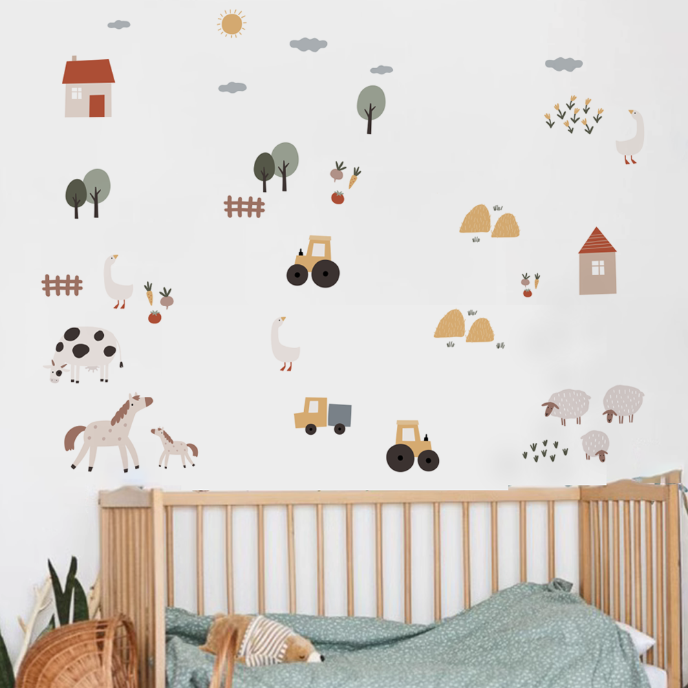 Boho Karikatür Sevimli Inekler - Baby Nursery Needs incelemesi ve fiyatı