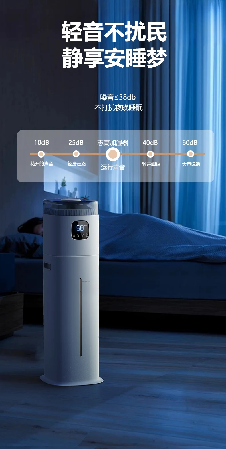 220V Chigo Yer Tipi Nemlendiri - Baby Nursery Air Purifier incelemesi ve fiyatı