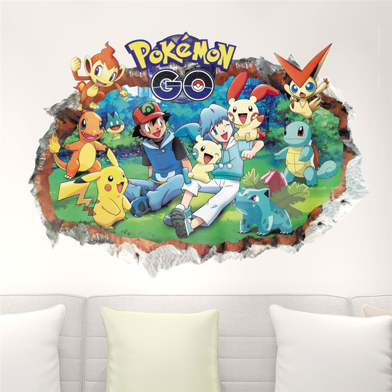 Karikatür Pokémon Pikachu duva - Baby Nursery Decals incelemesi ve fiyatı
