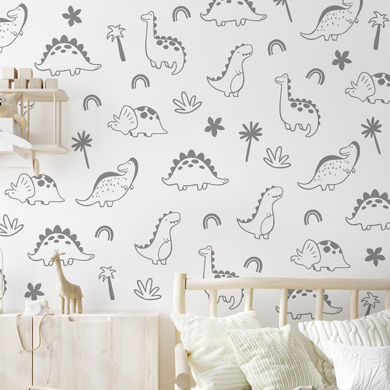 Geometrik Dinozor Ağacı Gökkuş - Baby Nursery Needs incelemesi ve fiyatı