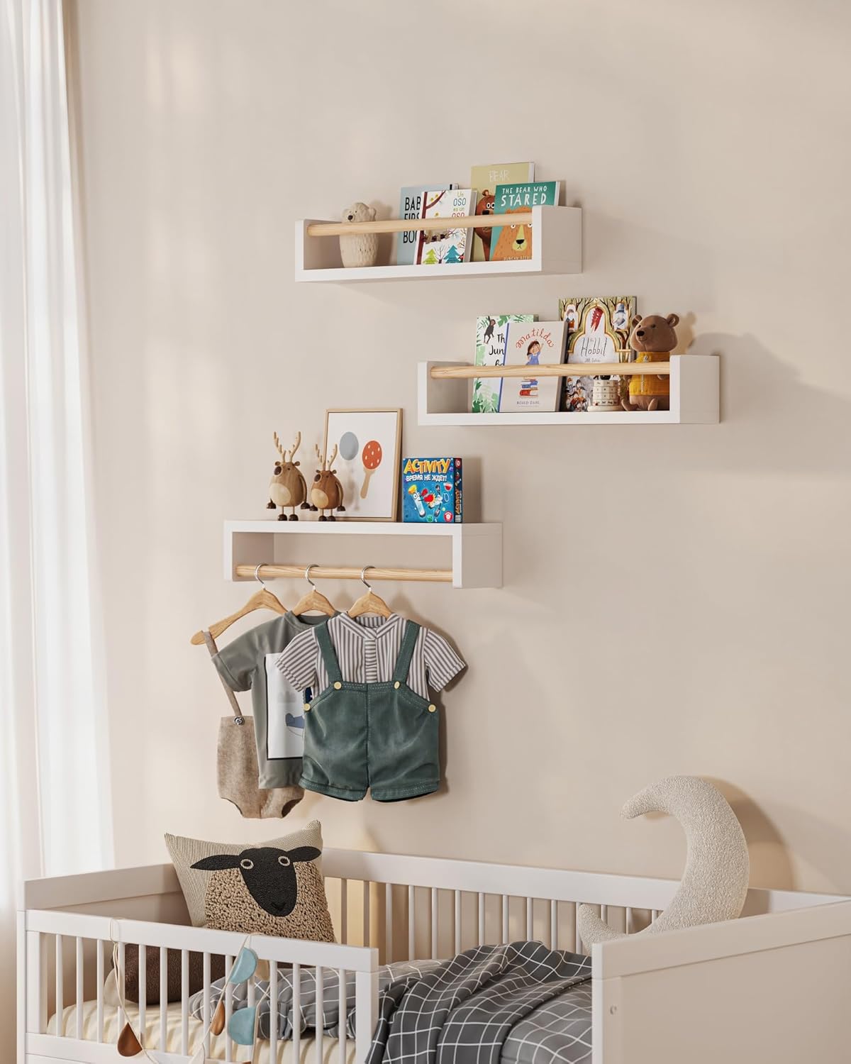 3'lü set yüzer çocuk kitaplık, - Baby Nursery Sets incelemesi ve fiyatı