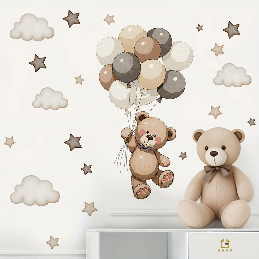 Sevimli Oyuncak Ayı Duvar Çıka - Baby Nursery Needs incelemesi ve fiyatı