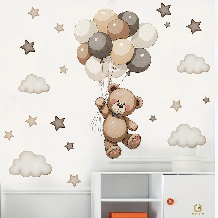Sevimli Oyuncak Ayı Duvar Çıka - Baby Nursery Needs incelemesi ve fiyatı