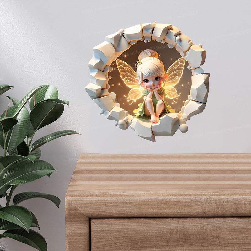 Peri Kelebek Duvar Sticker Beb - Baby Nursery Mural Wallpaper incelemesi ve fiyatı