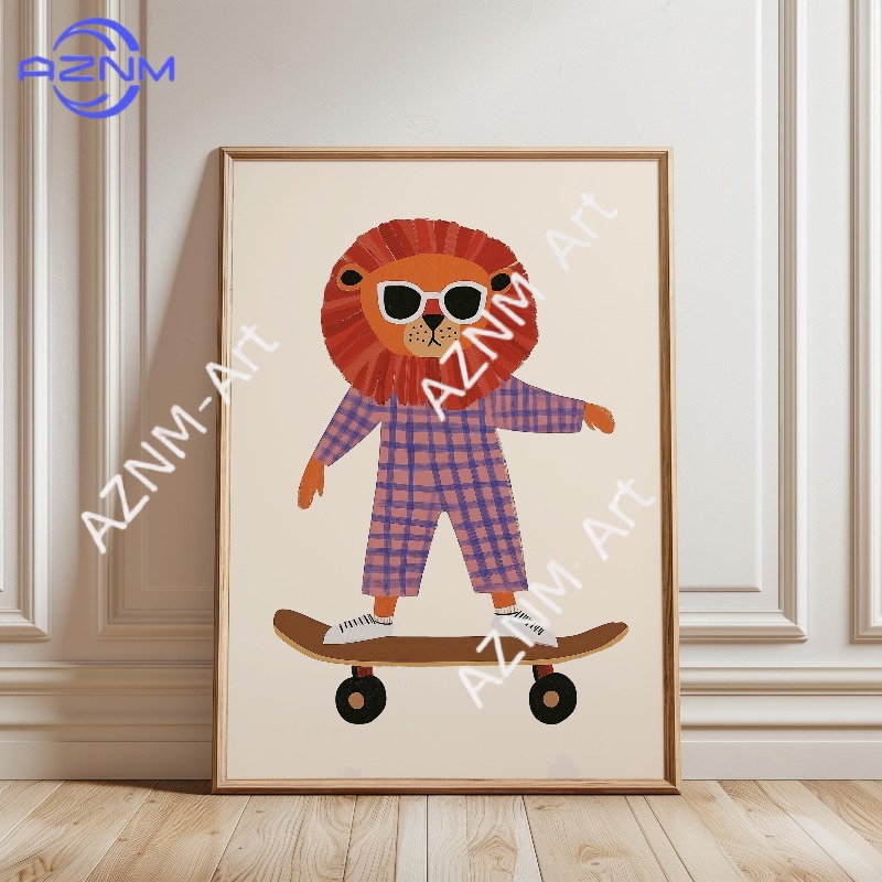 1 adet komik hayvan kaykay pos - Baby Nursery Needs incelemesi ve fiyatı