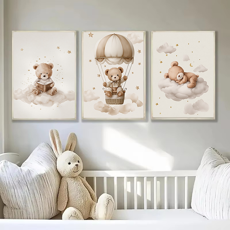 3'lü/set Bohem Ayıcık Hayvan Ö - Baby Nursery Needs incelemesi ve fiyatı